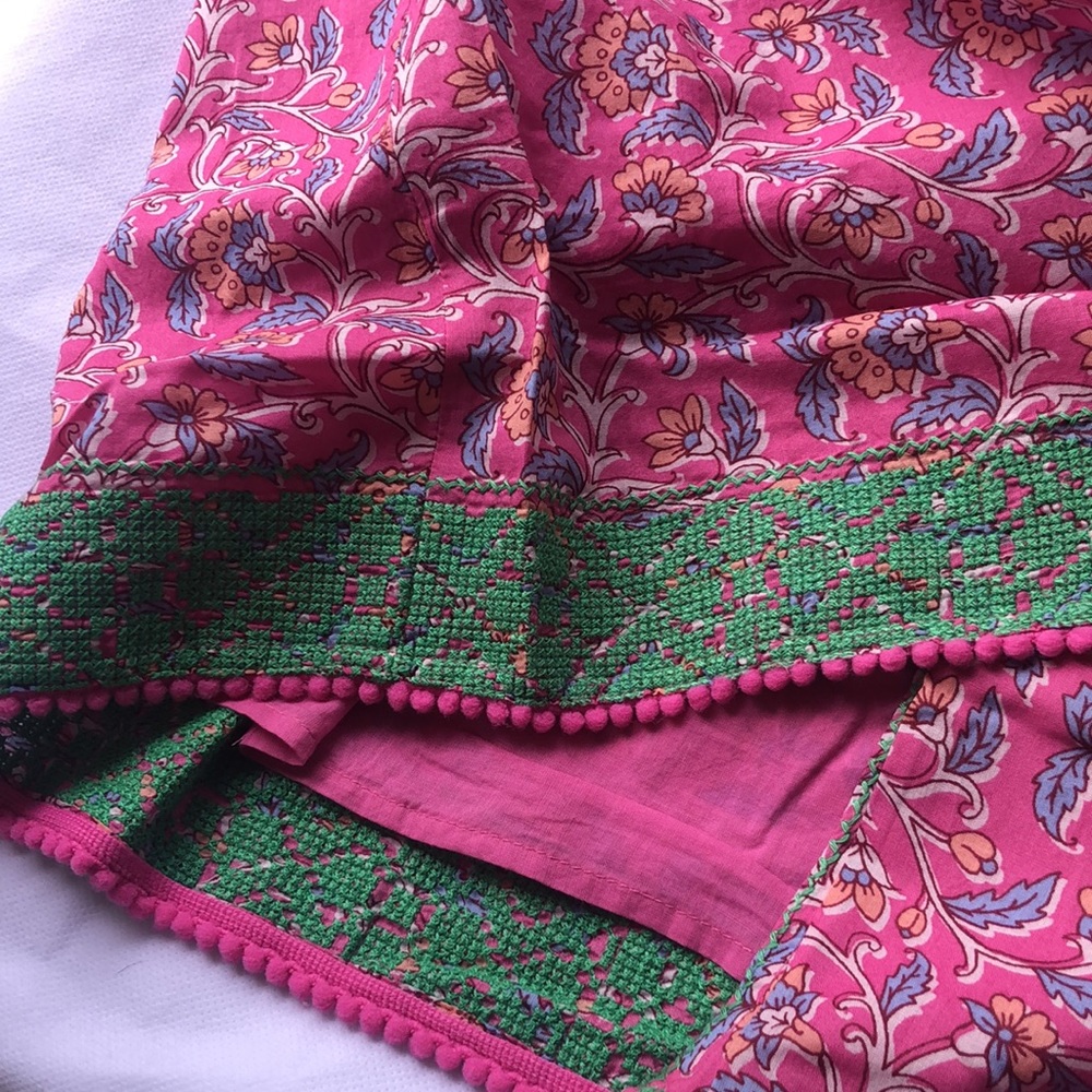🍇 J.Crew Belted Bohemian Vines Tunic Dress - Picture 13 of 15